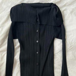 Issey Miyake pleats black dress